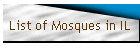 List of Mosques in IL